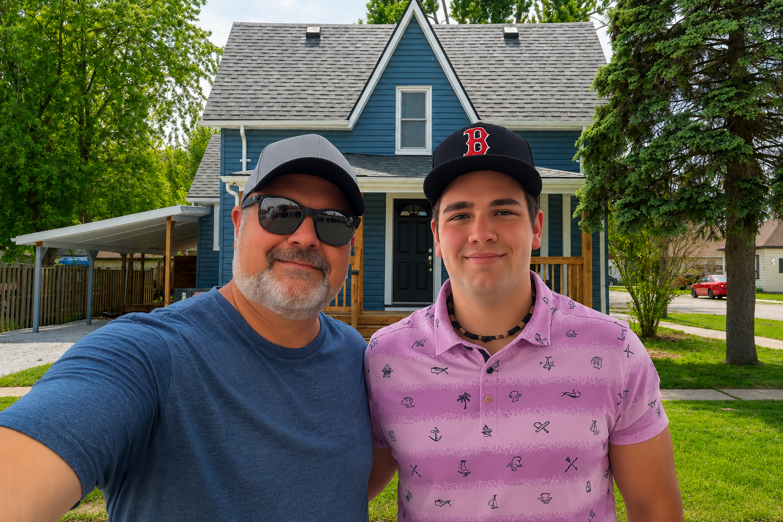 Luke and Greg